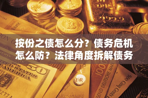武汉按份之债怎么分？债务危机怎么防？法律角度拆解债务分配与风险自保指南