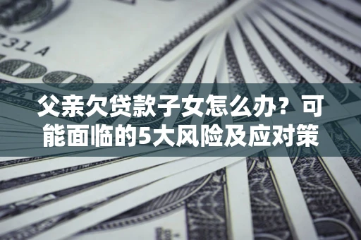 武汉父亲欠贷款子女怎么办?可能面临的5大风险及应对策略 武汉父亲欠贷款子女怎么办?可能面临的5大风险及应对策略