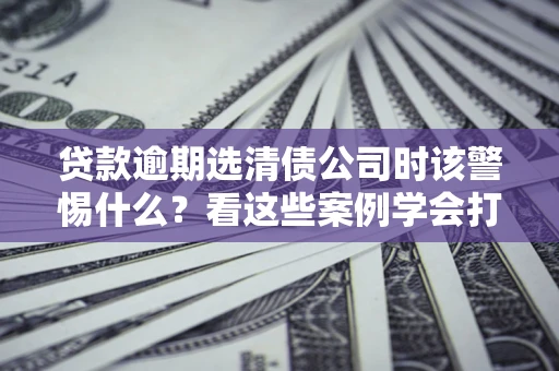 武汉贷款逾期选清债公司时该警惕什么？看这些案例学会打翻身仗