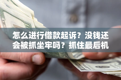 武汉怎么进行借款起诉？没钱还会被抓坐牢吗？抓住最后机会！