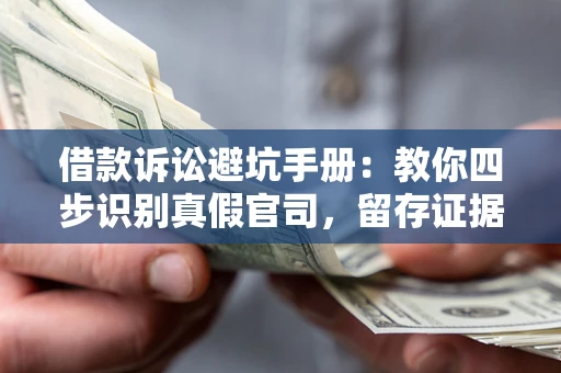 武汉借款诉讼避坑手册：教你四步识别真假官司，留存证据不踩雷