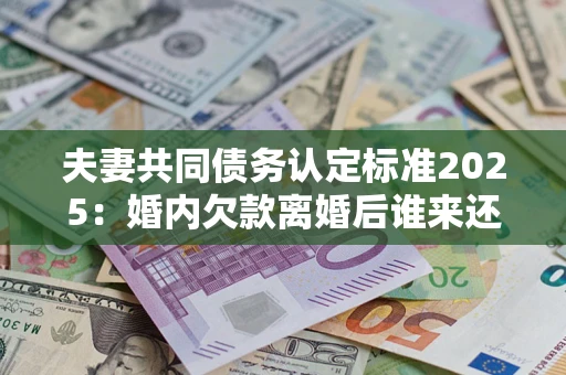 武汉夫妻共同债务认定标准2025:婚内欠款离婚后谁来还? 武汉夫妻共同债务认定标准2025:婚内欠款离婚后谁来还?