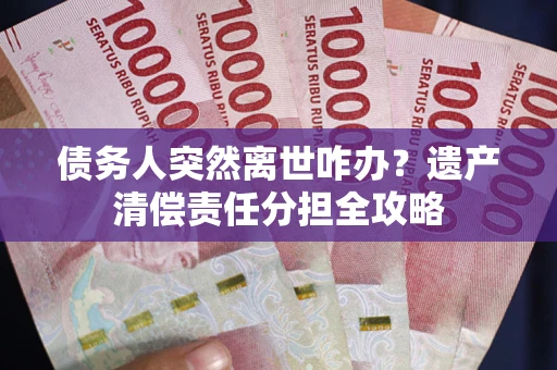 武汉债务人突然离世咋办？遗产清偿责任分担全攻略