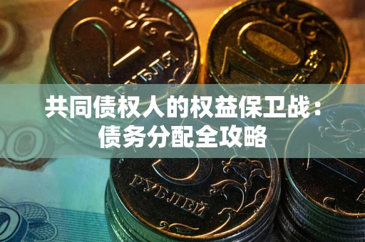 武汉共同债权人的权益保卫战：债务分配全攻略