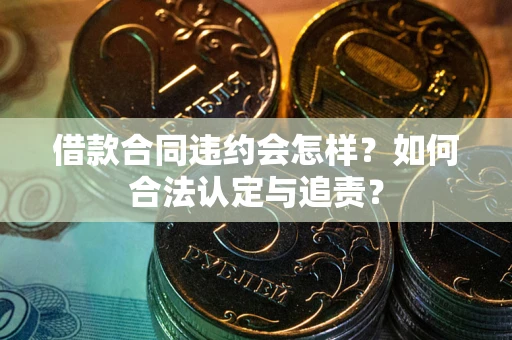 武汉借款合同违约会怎样？如何合法认定与追责？