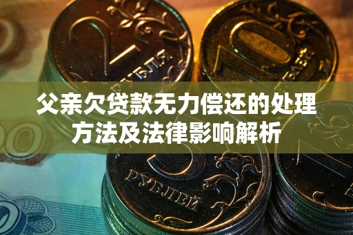 武汉父亲欠贷款无力偿还的处理方法及法律影响解析
