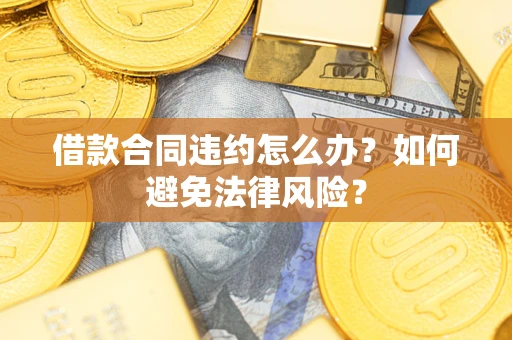 武汉借款合同违约怎么办？如何避免法律风险？